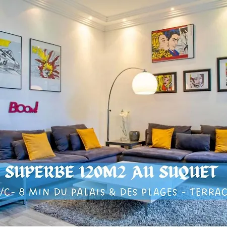 Appartement Superbe 120m2 Au Suquet - With Style Cannes